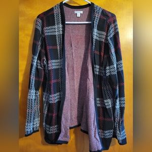 Plaid Cardigan